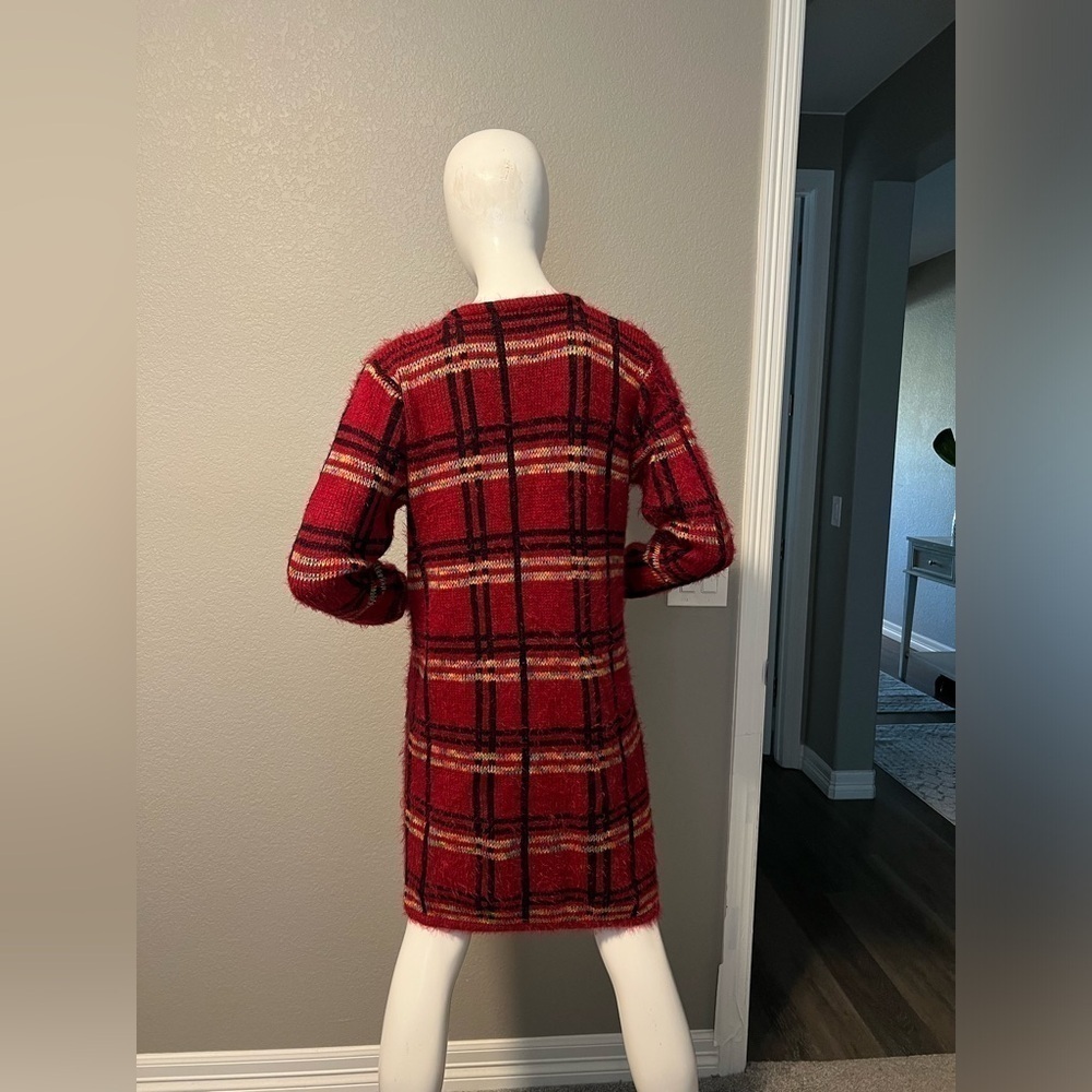 36 Point 5 Plaid Cardigan Size L - Picture 4 of 8
